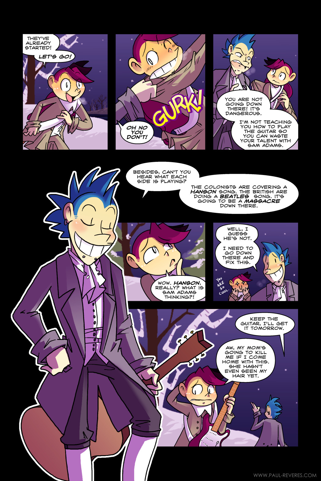 The Paul Reveres - Issue 1, Page 2
