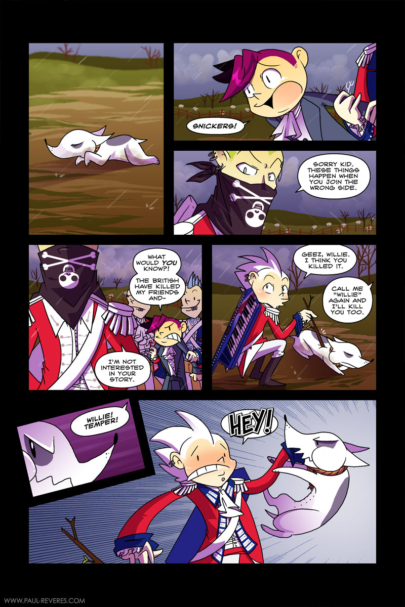 Hover Text: The Paul Reveres - Issue 1, Page 8
