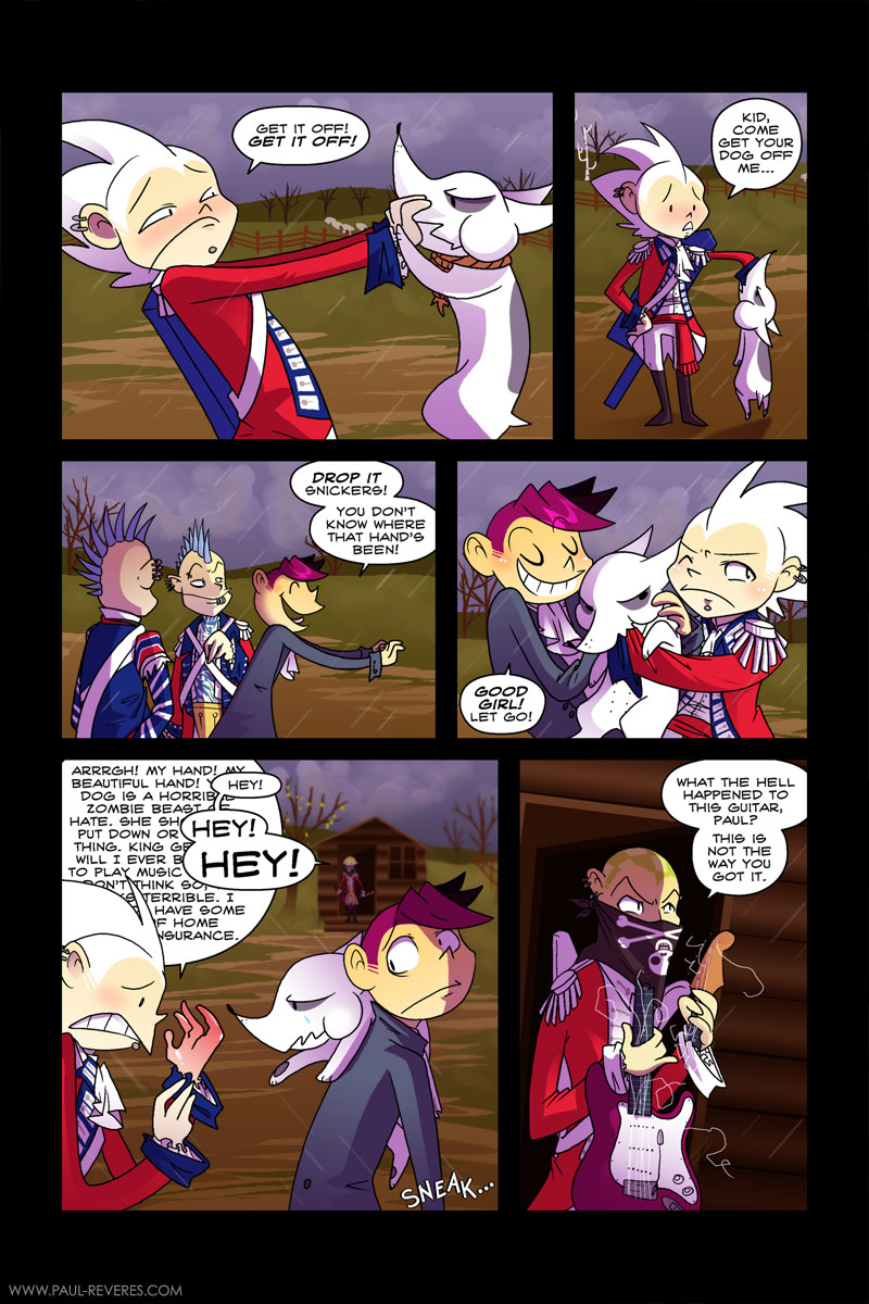 Hover Text: The Paul Reveres - Issue 1, Page 9