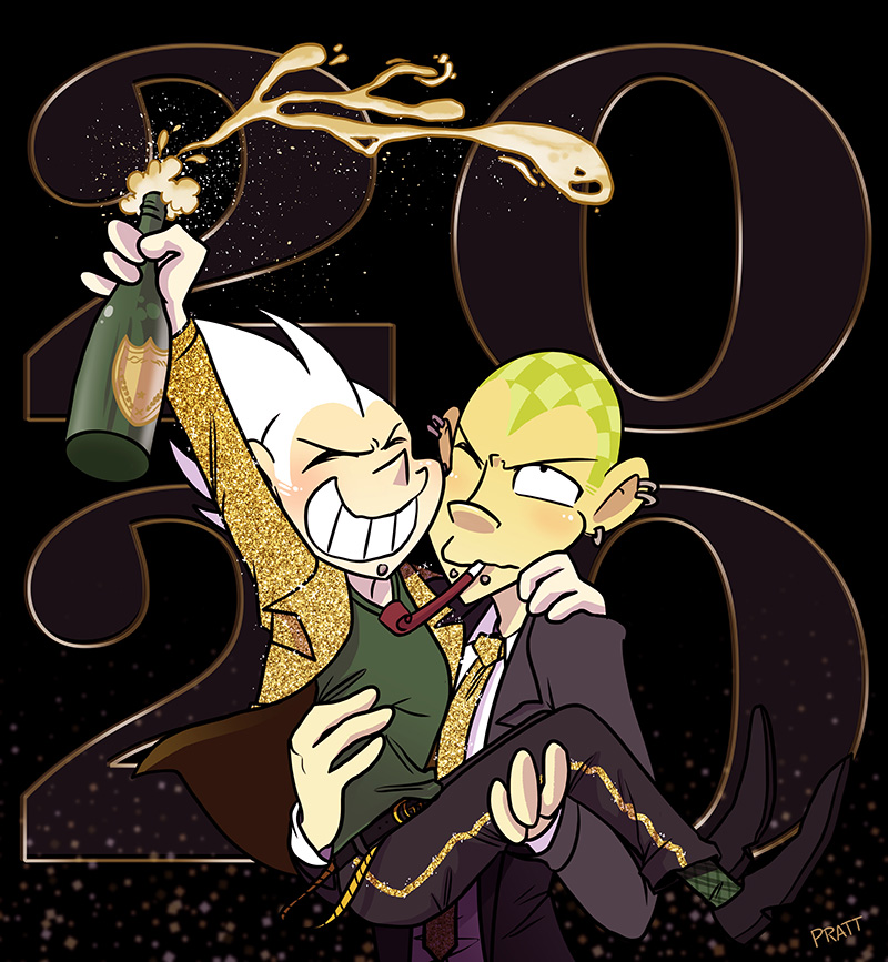 Willie and Benedict - Happy New Year 2020!